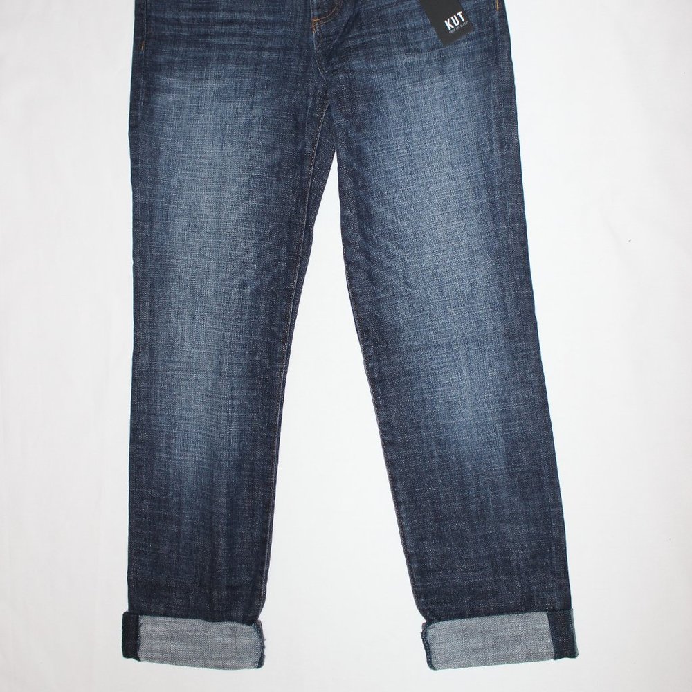 KUT FROM THE KLOTH BOYFRIEND JEANS SZ 4 - Picture 2 of 6